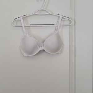 White Lace Bra